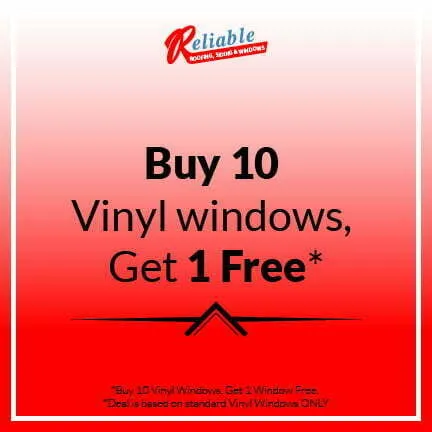 Buy 10 vinyl windows get 1 free